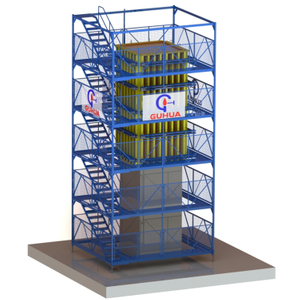 Integrated Safety Ladder Cage
